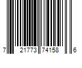 Barcode Image for UPC code 721773741586