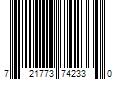 Barcode Image for UPC code 721773742330