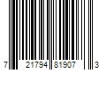 Barcode Image for UPC code 721794819073