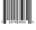 Barcode Image for UPC code 722015350320