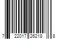 Barcode Image for UPC code 722017262188