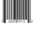 Barcode Image for UPC code 722023001122