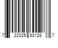 Barcode Image for UPC code 722025801287