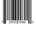 Barcode Image for UPC code 722033008920