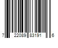 Barcode Image for UPC code 722089831916