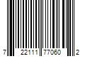 Barcode Image for UPC code 722111770602