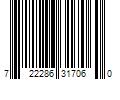 Barcode Image for UPC code 722286317060