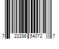 Barcode Image for UPC code 722286540727