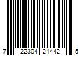 Barcode Image for UPC code 722304214425