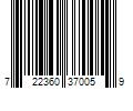 Barcode Image for UPC code 722360370059