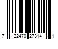 Barcode Image for UPC code 722470273141. Product Name: Husky Gravity Feed HVLP Spray Gun