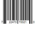 Barcode Image for UPC code 722470700210