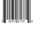 Barcode Image for UPC code 722470817819