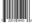 Barcode Image for UPC code 722510054006