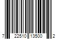 Barcode Image for UPC code 722510135002