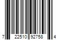 Barcode Image for UPC code 722510927584