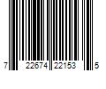 Barcode Image for UPC code 722674221535