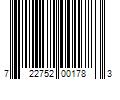 Barcode Image for UPC code 722752001783