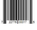 Barcode Image for UPC code 722776000175