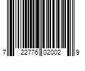 Barcode Image for UPC code 722776020029