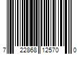 Barcode Image for UPC code 722868125700