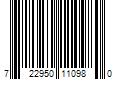 Barcode Image for UPC code 722950110980