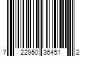 Barcode Image for UPC code 722950364512