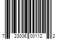 Barcode Image for UPC code 723006001122