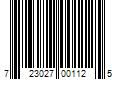 Barcode Image for UPC code 723027001125