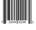 Barcode Image for UPC code 723044022462