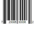 Barcode Image for UPC code 723085300062