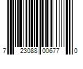 Barcode Image for UPC code 723088006770