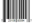 Barcode Image for UPC code 723105800947