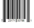 Barcode Image for UPC code 723171007561