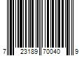 Barcode Image for UPC code 723189700409