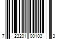 Barcode Image for UPC code 723201001033