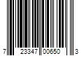 Barcode Image for UPC code 723347006503