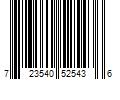 Barcode Image for UPC code 723540525436