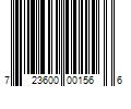 Barcode Image for UPC code 723600001566