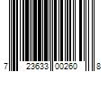 Barcode Image for UPC code 723633002608