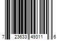 Barcode Image for UPC code 723633493116