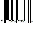 Barcode Image for UPC code 723650077030