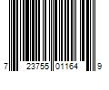 Barcode Image for UPC code 723755011649