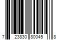 Barcode Image for UPC code 723830800458