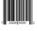 Barcode Image for UPC code 723839400512