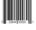 Barcode Image for UPC code 723844000301