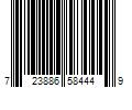 Barcode Image for UPC code 723886584449