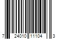 Barcode Image for UPC code 724010111043