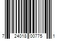 Barcode Image for UPC code 724018007751