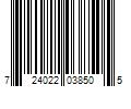 Barcode Image for UPC code 724022038505